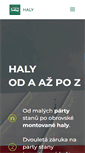 Mobile Screenshot of haly-svitap.cz